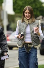 SIMI KHADRA Leaves Cha Cha Matcha in West Hollywood 01/02/2023