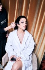 SIMONA TABASCO Getting Ready for Giambattista Valli Show For Vogue Magazine, UK January 2023