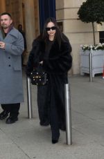 SOFIA CARSON Out at Paris Fashion Week 01/25/2023