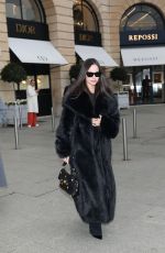 SOFIA CARSON Out at Paris Fashion Week 01/25/2023