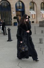 SOFIA CARSON Out at Paris Fashion Week 01/25/2023