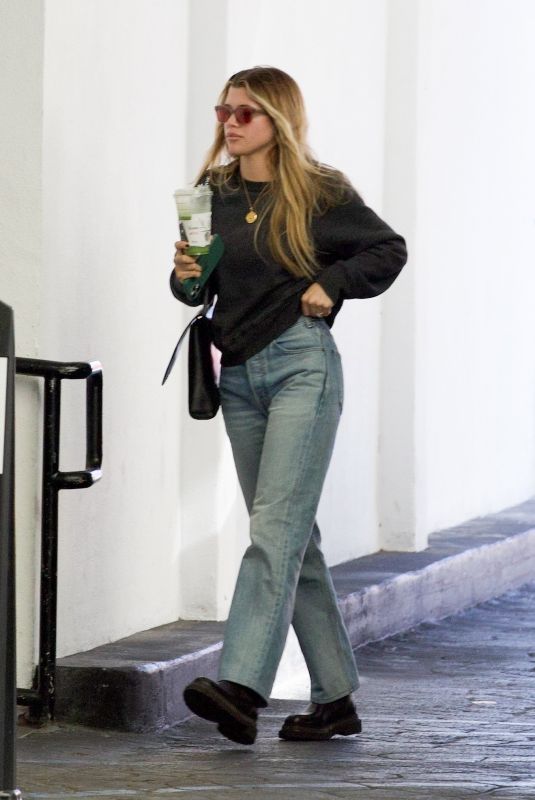 SOFIA RICHIE in Denim Out in Beverly Hills 01/18/2023
