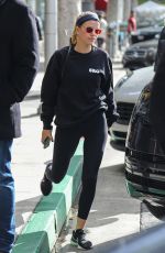 SOFIA RICHIE Out for Lunch with a Friend at Honor Bar in Beverly Hills 01/17/2023