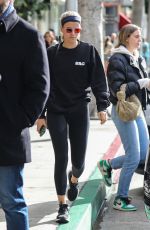 SOFIA RICHIE Out for Lunch with a Friend at Honor Bar in Beverly Hills 01/17/2023