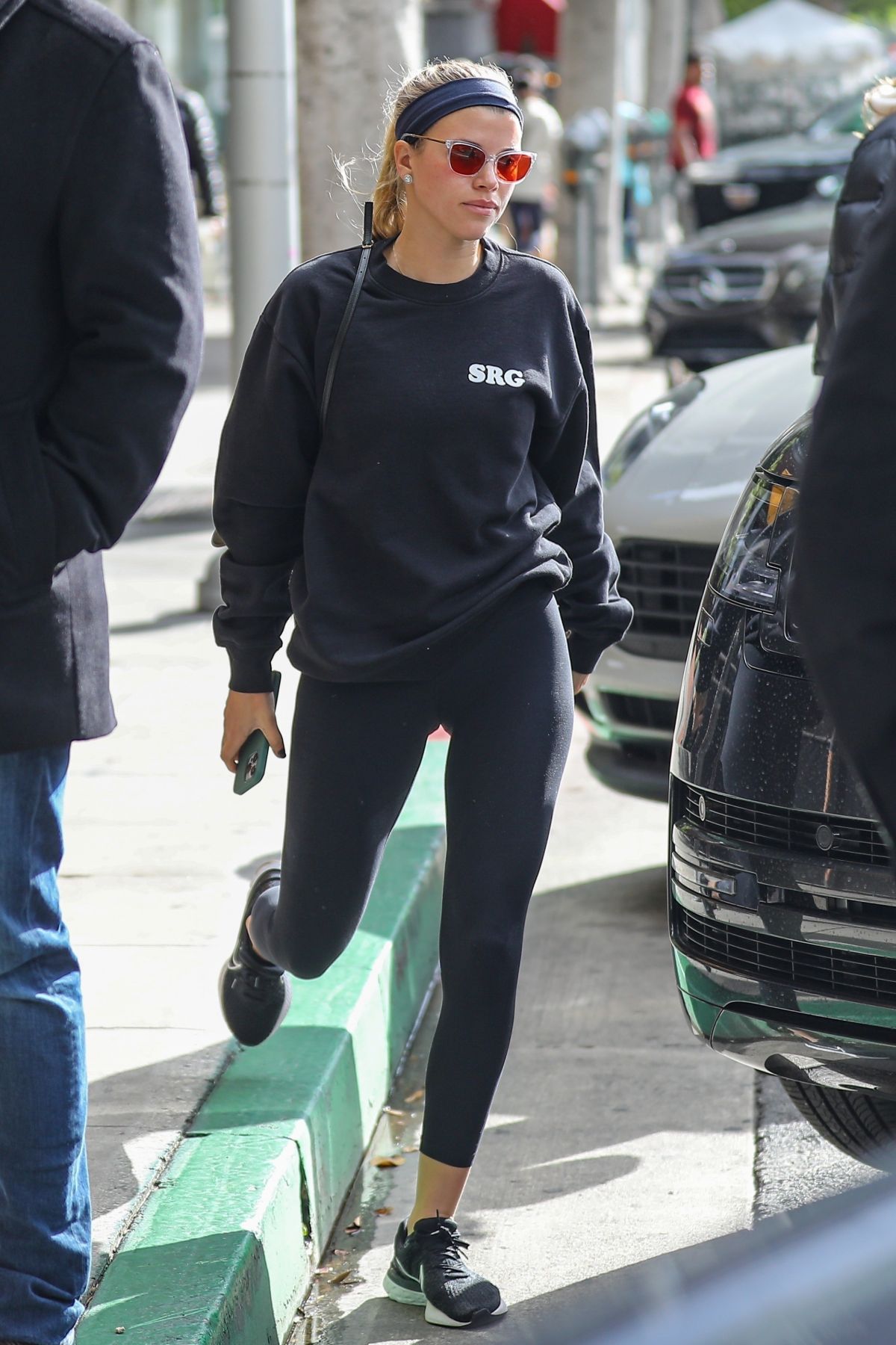 SOFIA RICHIE Out for Lunch with a Friend at Honor Bar in Beverly Hills ...