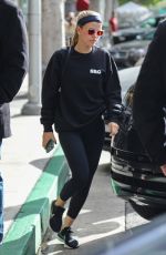 SOFIA RICHIE Out for Lunch with a Friend at Honor Bar in Beverly Hills 01/17/2023
