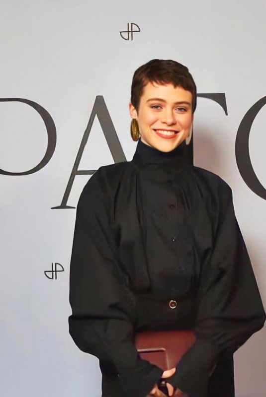 SOPHIA LILLIS at Patou Fall/Winter Show at Paris Fashion Week 01/27/2023