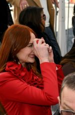 SOPHIE TURNER at Jonas Brothers Hollywood Walk of Fame Star Ceremony in Hollywood 01/30/2023