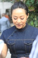 STEPHANIE HSU Arrives at Four Seasons Hotel in Beverly Hills 01/13/2023