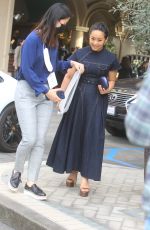 STEPHANIE HSU Arrives at Four Seasons Hotel in Beverly Hills 01/13/2023