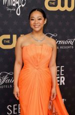 STEPHANIE HSU at 28th Annual Critics Choice Awards in Los Angeles 01/15/2023