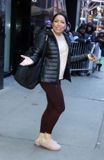STEPHANIE RAMOS Arrives at Good Morning America in New York 01/16/2023
