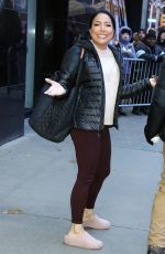 STEPHANIE RAMOS Arrives at Good Morning America in New York 01/16/2023