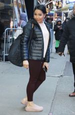 STEPHANIE RAMOS Arrives at Good Morning America in New York 01/16/2023