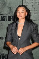 STORM REID at The Last of Us Premiere in Los Angeles 01/09/2023