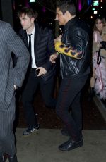 SUKI WATERHOUSE and Robert Pattinson Arrives at a Restaurant for New Year