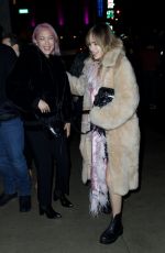 SUKI WATERHOUSE and Robert Pattinson Arrives at a Restaurant for New Year
