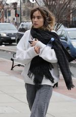 SUKI WATERHOUSE Arrives at Her Sold-out Concert in Boston 01/29/2023