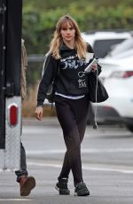 SUKI WATERHOUSE Out and About in Santa Ana 01/12/2023