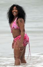 SZA in Bikini at a Beach in Hawaii 01/03/2023