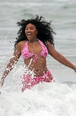 SZA in Bikini at a Beach in Hawaii 01/03/2023