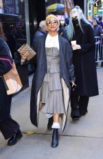 TATI GABRIELLE Arrives at Good Morning America in New York 01/20/2023