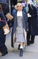 TATI GABRIELLE Arrives at Good Morning America in New York 01/20/2023