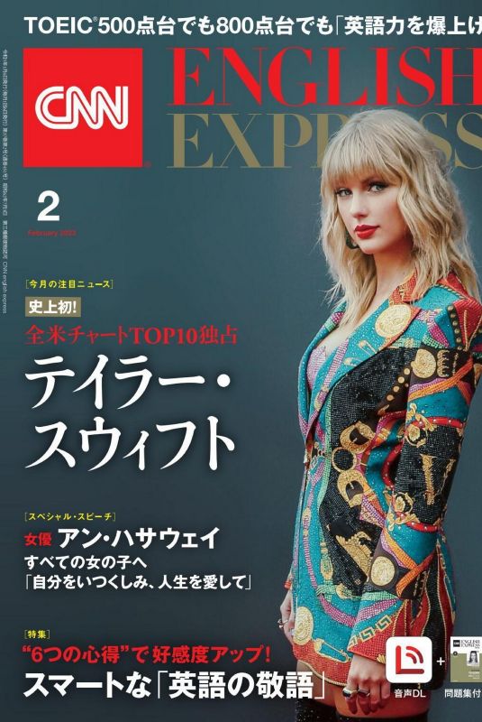 TAYLOR SWIFT in CNN English Express, February 2023