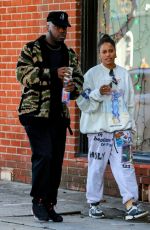 TAYLOUR PAIGE Out with a Friend at Alfred