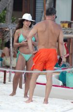 TERESA GIUDICE in Bikini at a Beach in Mexico 12/30/2022