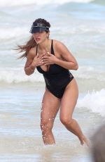TERESA GIUDICE in Swimsuit at a Beach in Tulum 12/31/2022