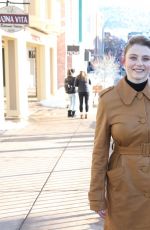 THOMASIN MCKENZIE Out at 2023 Sundance Film Festival 01/21/2023