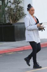 TIA MOWRY Leaves a Business Meeting in Los Angeles 01/05/2023