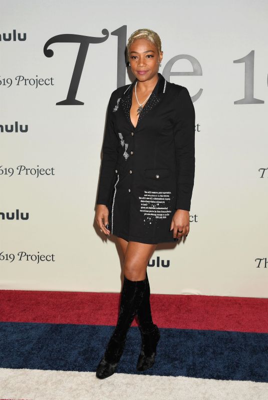 TIFFANY HADDISH at The 1619 Project Premiere in Los Angeles 01/26/2023
