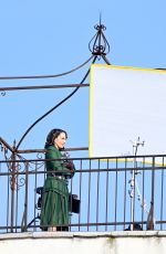 TINA FEY on the Set of A Haunting in Venice in Venice 01/07/2023