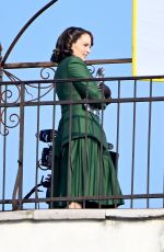TINA FEY on the Set of A Haunting in Venice in Venice 01/07/2023