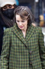 TINA FEY on the Set of A Haunting in Venice in Venice 01/13/2023
