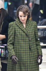 TINA FEY on the Set of A Haunting in Venice in Venice 01/13/2023