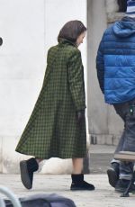 TINA FEY on the Set of A Haunting in Venice in Venice 01/13/2023