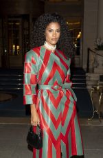 TINA KUNAKEY at a Private Dinner Celebrating Gucci High Jewelry Collection in Paris 01/24/2023