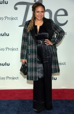 TRACIE THOM at The 1619 Project Premiere at Academy Museum of Motion Pictures in Los Angeles 01/26/2023