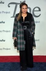TRACIE THOM at The 1619 Project Premiere at Academy Museum of Motion Pictures in Los Angeles 01/26/2023