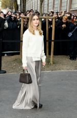 VALENTINA FERRAGNI Arrives at Fendi Show at Milan Fashion Week 01/141/2023