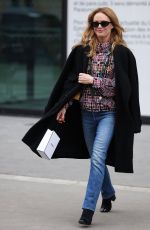 VANESSA PARADIS Leaves Chanel Fashion Show in Paris 01/24/2023