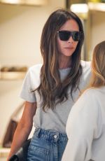VICTORIA BECKHAM Out Shopping in Miami 01/28/2023