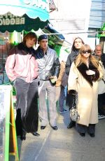 VICTORIA DE ANGELIS Filming an Interview in New York 01/24/2023