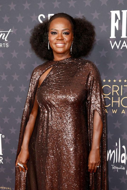 VIOLA DAVIS at 28th Annual Critics Choice Awards in Los Angeles 01/15/2023