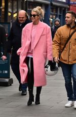 VOGUE WILLIAMS and Spencer Matthews Leaves Global Radio in London 01/23/2023