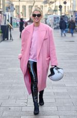 VOGUE WILLIAMS and Spencer Matthews Leaves Global Radio in London 01/23/2023
