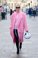 VOGUE WILLIAMS and Spencer Matthews Leaves Global Radio in London 01/23/2023